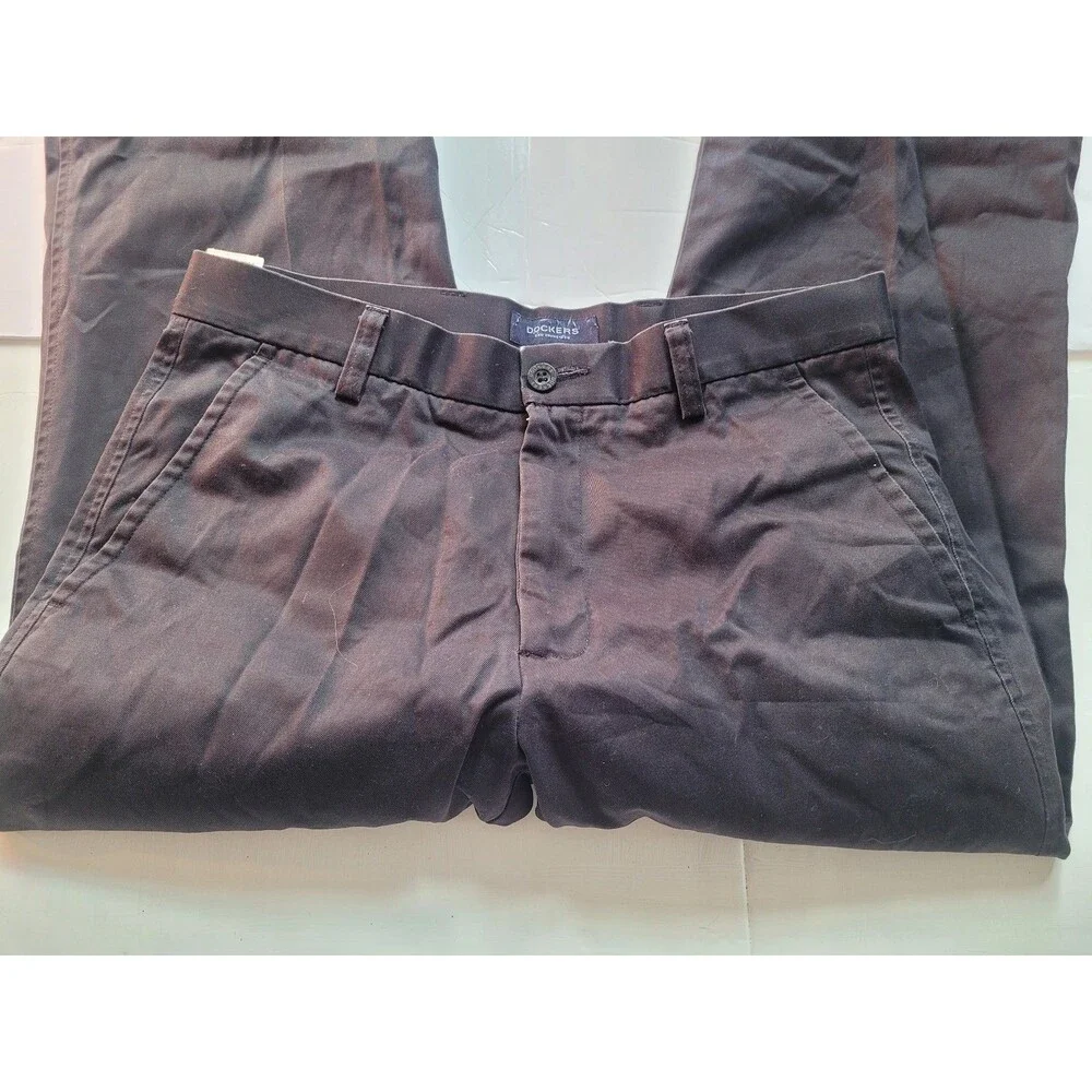 Dockers Men’s Pants Bundle – Black & Blue – Size 32x29